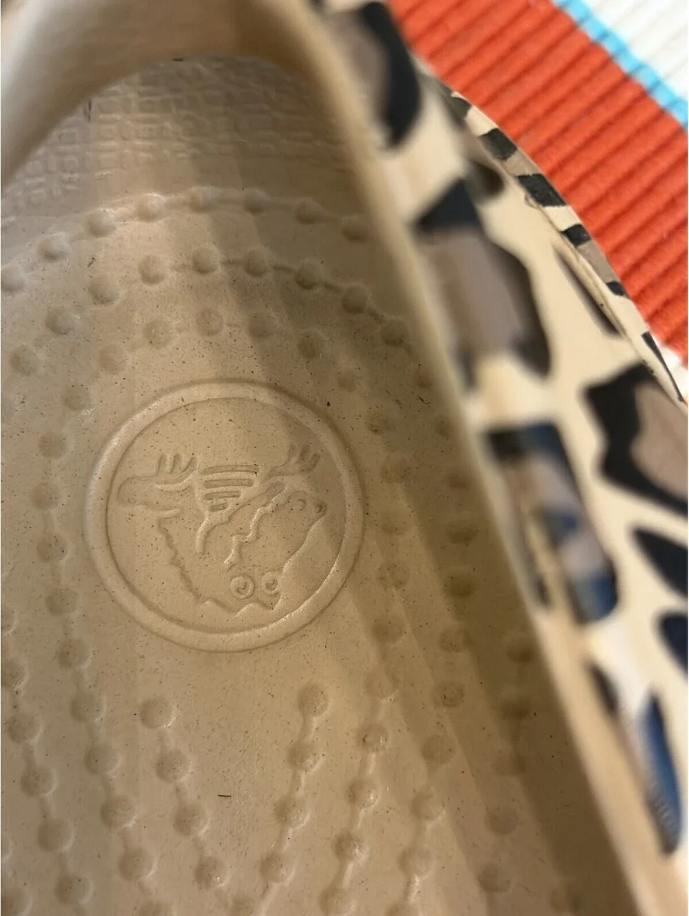 Crocs Kadee Ballet Flats Womens 9 Tan Leopard Cheetah Animal Print Slip On